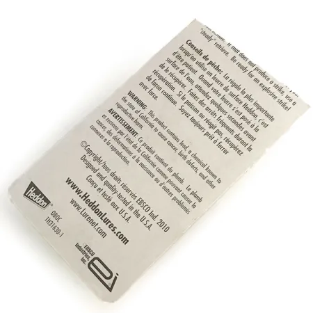 Heddon Tiny Torpedo Potkuriviehe, Peilihopea, 7g, Potkuri, #8788