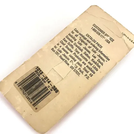 Luhr Jensen Little Jewel Lusikka, Hammered Brass / Red, 7g, UV, #8789