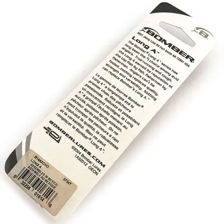 Bomber Long A B14A Vaappu, Kulta, 9,5g, TX3-koukut, #8791