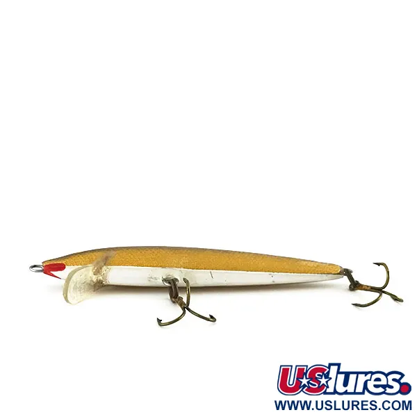 Rapala Original Floater F9 Vaappu, G (Kulta), 9cm, Balsapuu, #8795