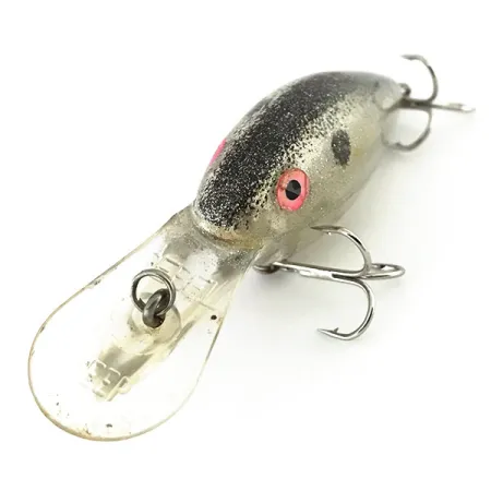 Rebel Deep Crank R, 10,5g Transparent / Glitter Silver, Syvännevaappu #8829