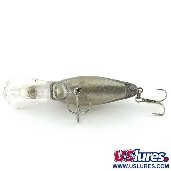 Rebel Deep Crank R, 10,5g Transparent / Glitter Silver, Syvännevaappu #8829