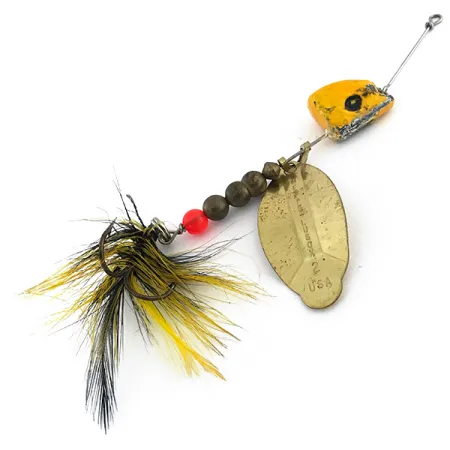 Mepps Lusox 2 Lippa, Kulta / Keltainen, 17g, Vaihtopää, #8858