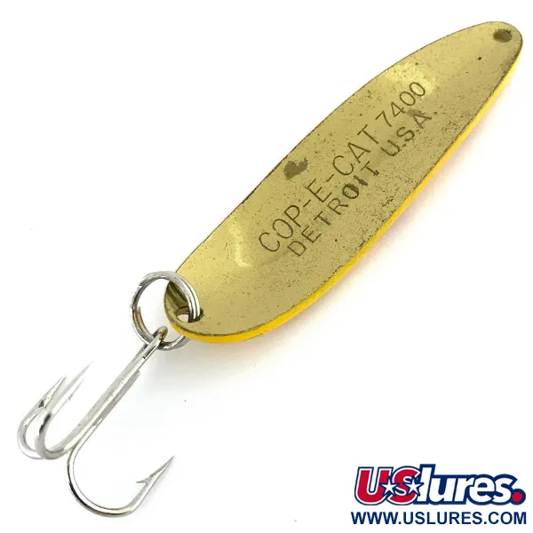 Dardevle Cop-E-Cat 7400 Lusikka, Five of Diamonds, 19g, Kulta, #8880