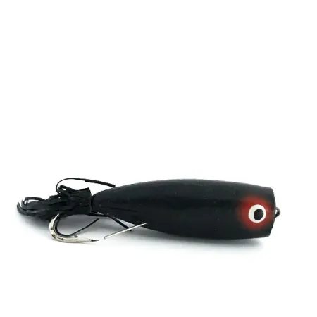 Burke Weedless Popper Pintaviehe, Musta, 7g, Ruohosuojattu, #8889