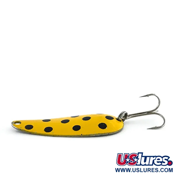 Worth Chippewa Lusikkauistin, Kelt/Musta/Nikkeli, 10g, Vintage, #8904