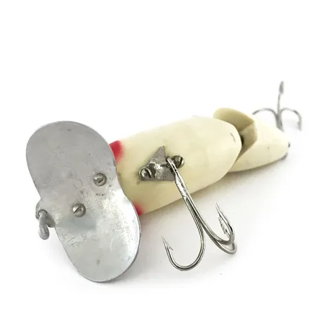 Fred Arbogast Jitterbug Nivelletty Pintauistin, Puna-valkoinen, 14g, #8911