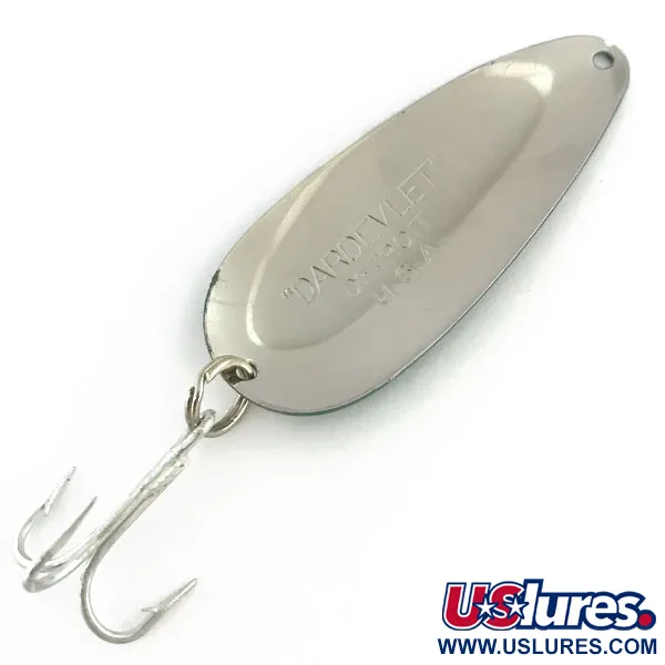 Dardevle Dardevlet Lusikkauistin, Vihreä/Valkoinen, 21g, Vintage, #8956