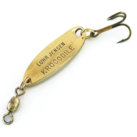 Luhr Jensen Krocodile Lusikkauistin, Kulta/Oranssi, 7g, #8961