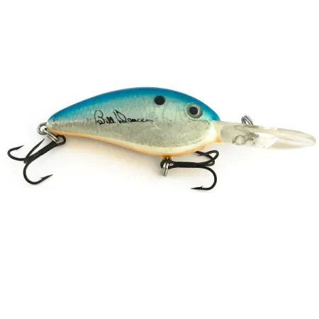 Excalibur Bomber Bill Dance Fat Fingerling Crankbait, Sini-Hopea, 12g, #8962