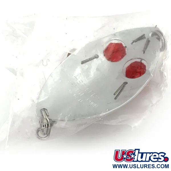 Herter's Glass eye spoon Lusikka, Nikkeli/Punainen, 11g, Silmät, #8987