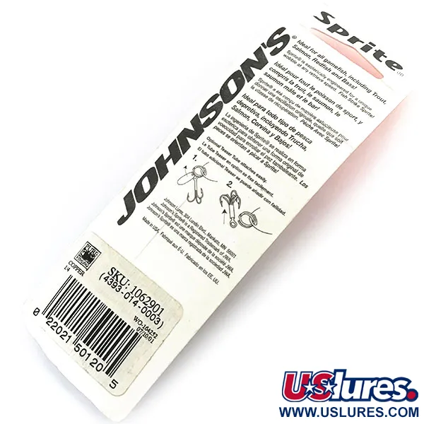 Johnson Sprite Lusikka, Kupari, 7g, Teaser Tube, #8994