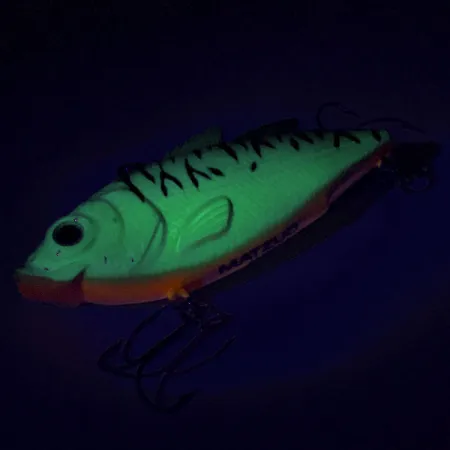 Matzuo Lipless Väristin-uistin, Green Tiger, 14g, Hohtava, #9020