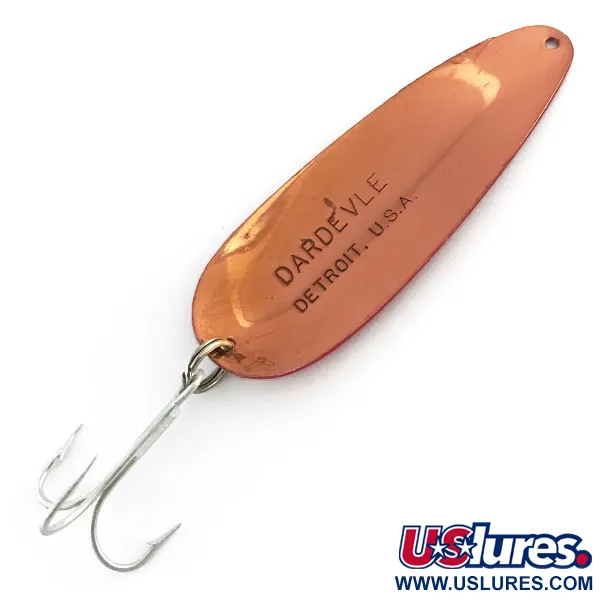 Eppinger Dardevle Lusikka, Punainen/Valkoinen/Kupari, 28g, Kupari, #9048