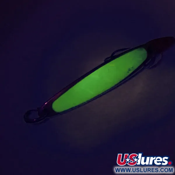 Bay de Noc Swedish Pimple Pystypilkki, Kulta / Vihreä, 6g, Glow, #9052