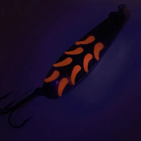 Luhr Jensen Krocodile Die #4 Lusikka, Messinki / Punainen, 14g, UV, #9058