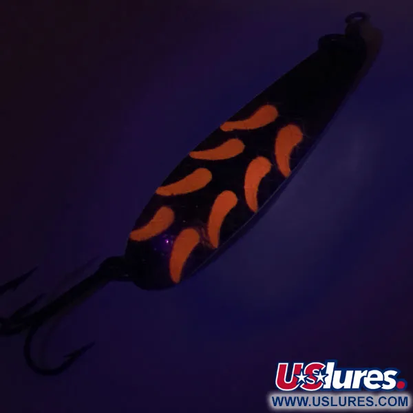 Luhr Jensen Krocodile Die #4 Lusikka, Messinki / Punainen, 14g, UV, #9058