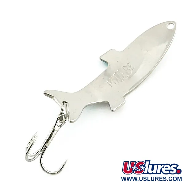 Acme Phoebe Lusikka, Nickel / Green, 7g, 3D-muoto, #9068