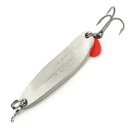 Luhr Jensen Krocodile Die #3 Lusikka, Nikkeli/Hologrammi, 14g, #9075