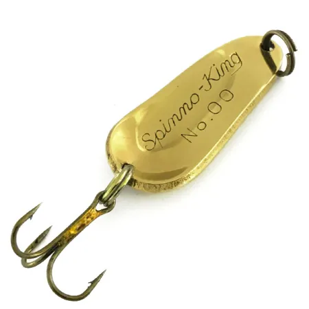 Pecos River Spinno-King 00 Lusikka, Kulta, 7g, Vintage, #9086