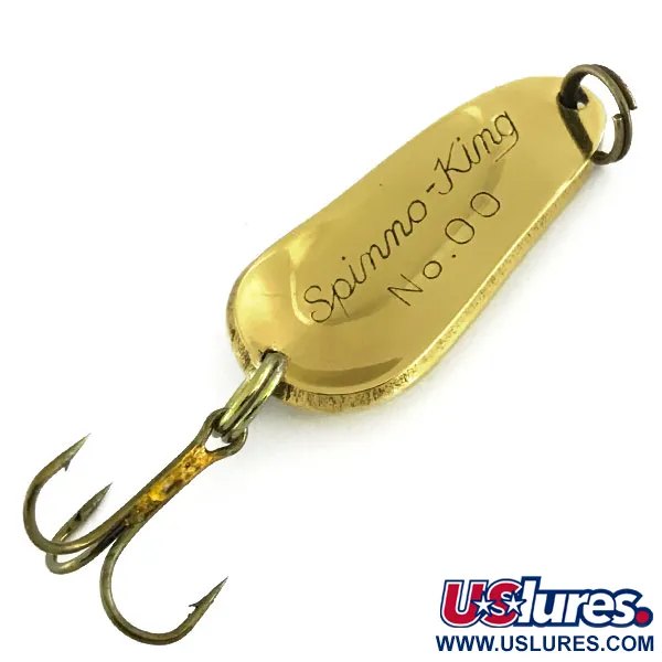 Pecos River Spinno-King 00 Lusikka, Kulta, 7g, Vintage, #9086