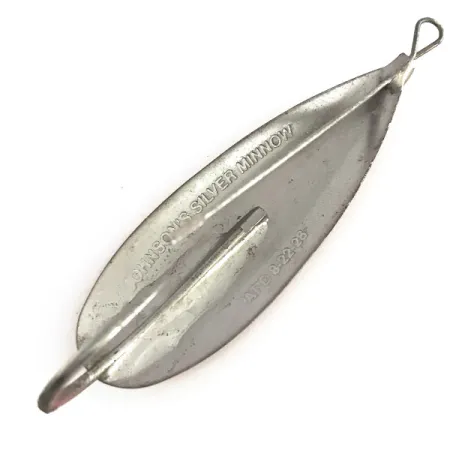 Johnson Weedless Silver Minnow Lusikka, Punainen/Valkoinen/Hopea, 12g, #9089