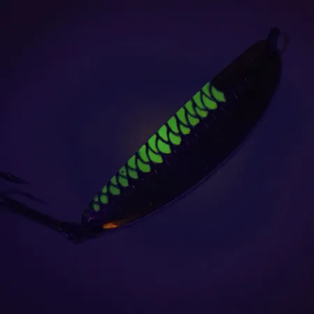 Acme Side-winder Lusikkauistin, Nikkeli/Vihreä, 14g, UV-hohto, #9097