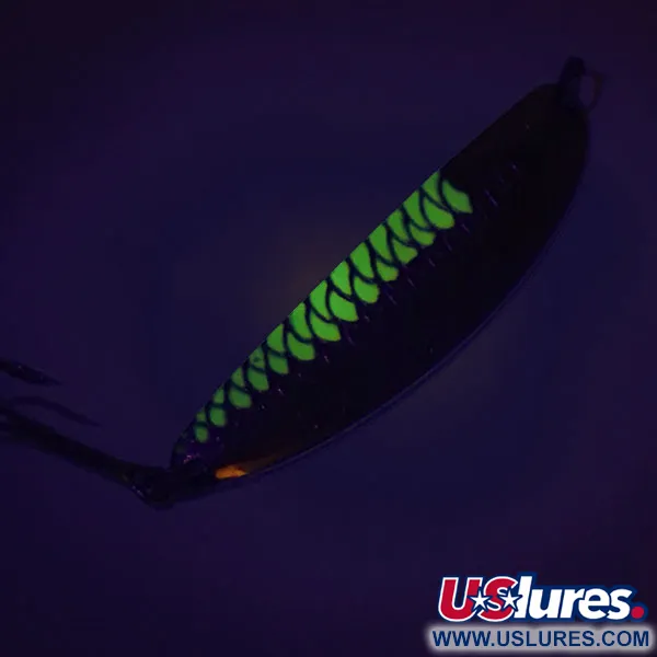 Acme Side-winder Lusikkauistin, Nikkeli/Vihreä, 14g, UV-hohto, #9097