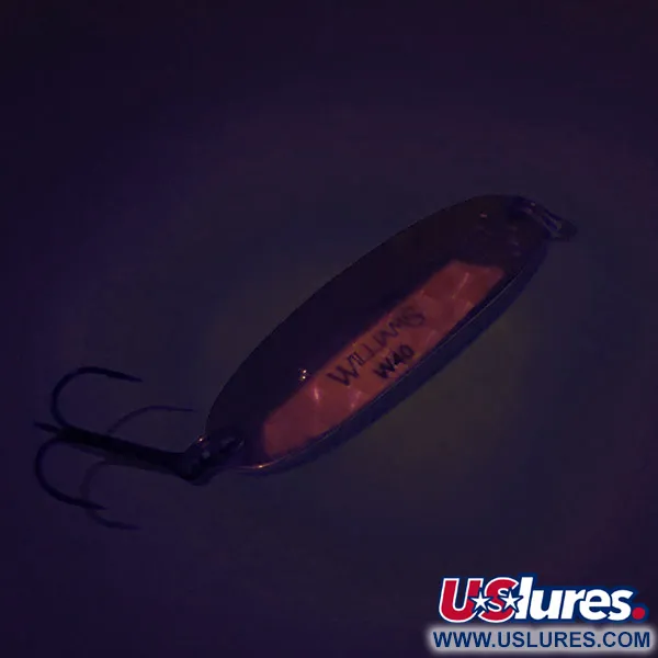 Williams Wabler W40 Lusikkauistin, Hopeoitu, 7g, Vakauttava Ura, #9118