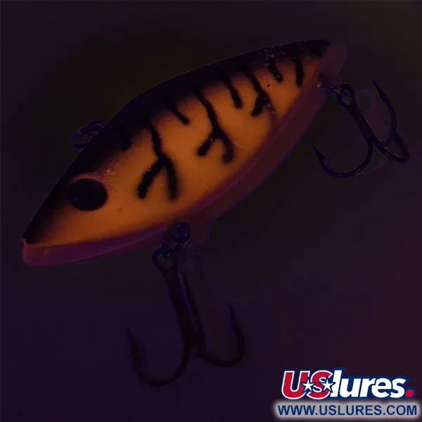 Cotton Cordell TH Spot UV Lipless Crank, Red Tiger, 14g, Glow, #9124