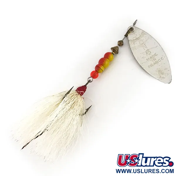 Mepps Aglia Long 3 Dressed Lippa, Hopea, 12g, Bucktail, #9128