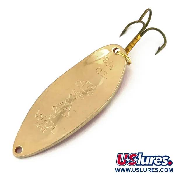 Seneca Little Cleo (Hula Girl) Lusikka, Punainen / Kulta, 21g, Vintage, #9173