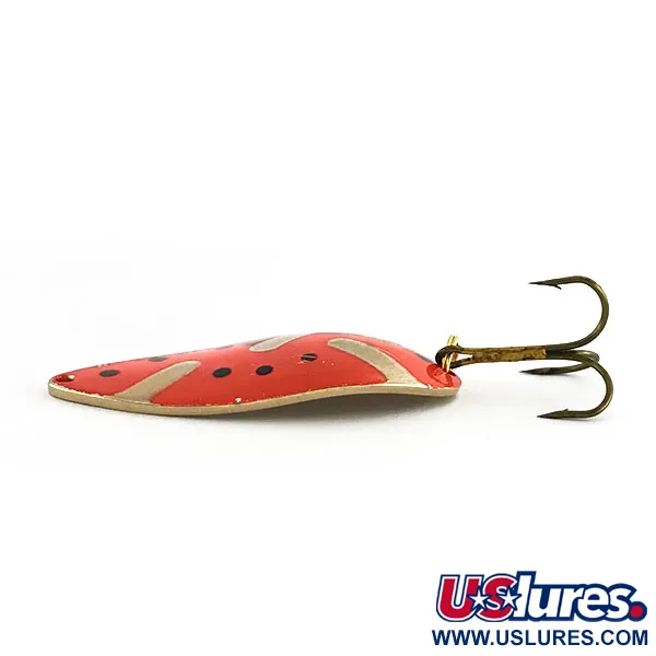 Seneca Little Cleo (Hula Girl) Lusikka, Punainen / Kulta, 21g, Vintage, #9173