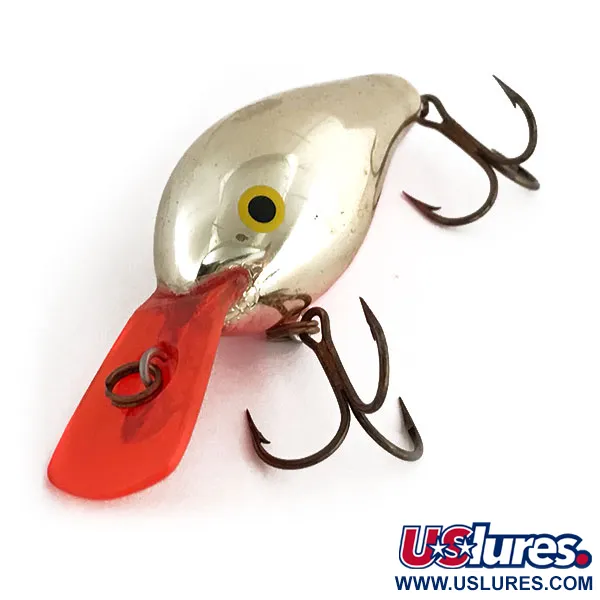 Rapala Fat Rap Vaappu, Hopea, 11g, punainen uintilevy, #9182