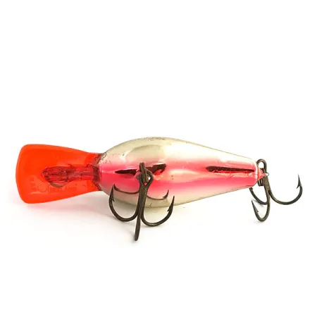 Rapala Fat Rap Vaappu, Hopea, 11g, punainen uintilevy, #9182