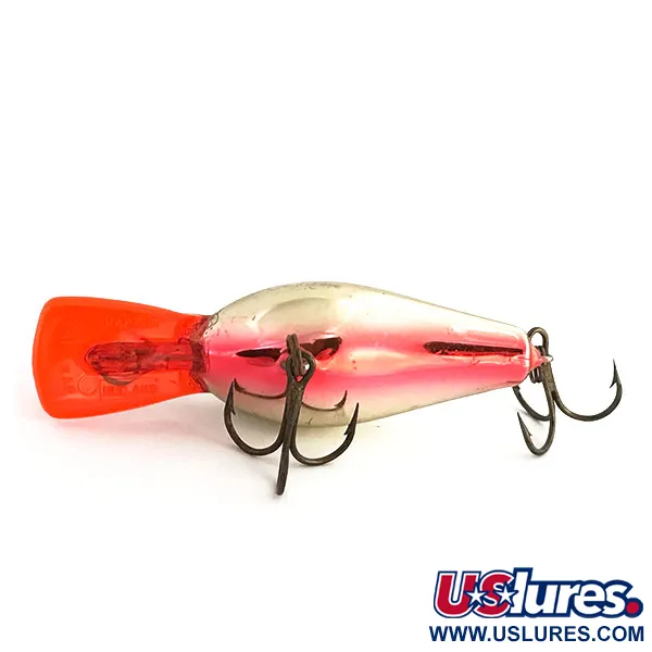 Rapala Fat Rap Vaappu, Hopea, 11g, punainen uintilevy, #9182