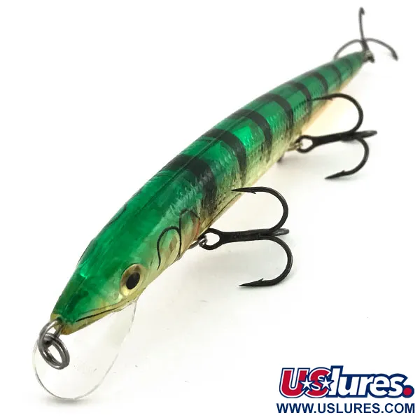 Rapala Husky Jerk HJ 14 Vaappu, Green Tiger, 18g, Räpistin, #9202