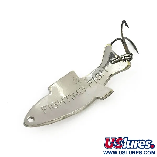 Thomas Fighting Fish Lusikka, Nikkeli, 7g, kalanmuotoinen, #9214