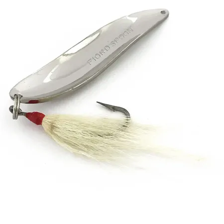 Acme Fiord Spoon Lusikkauistin, Nikkeli, 21g, Höyhenkoukku, #9216