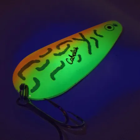 Cabela's UV Lusikka, Fire Tiger, 19g, UV-pinnoite, #9266