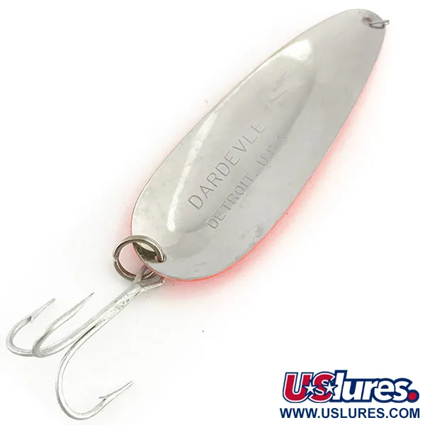 Eppinger Dardevle UV Lusikka, Oranssinpunainen/Musta/Nikkeli, 28g, #9289