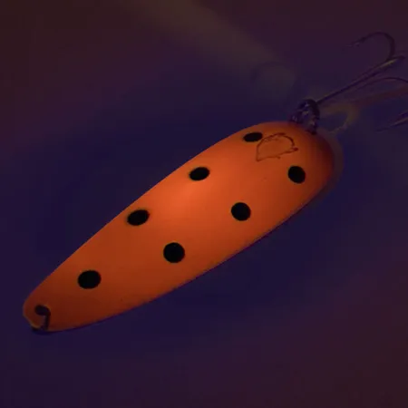 Eppinger Dardevle UV Lusikka, Oranssinpunainen/Musta/Nikkeli, 28g, #9289