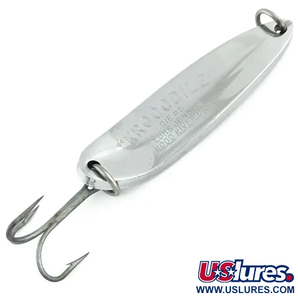 Luhr Jensen Krocodile Die #5 Lusikka, Nikkeli, 64g, Pitkäheitto, #9291