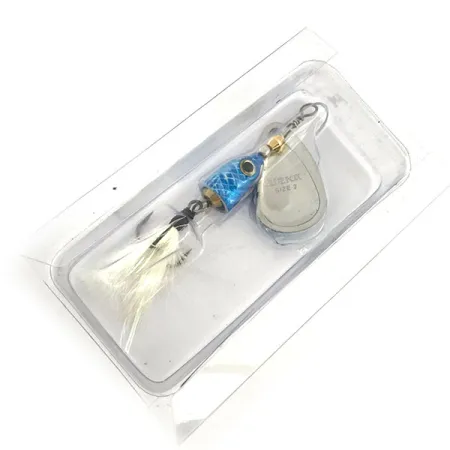 Blue Fox Vibrax Shallow Lippa, Rainbow Blue, 8g, höyhenkoukku, #9296