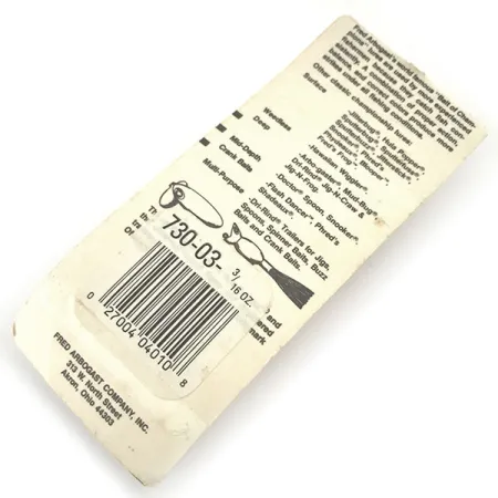 Fred Arbogast Hula Popper Pintauistin, Keltainen/Punainen, 5.3g, #9299