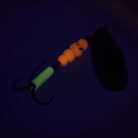 Mepps Aglia 5 UV Lippa, Kulta, 14g, UV-aktiivinen, #9322