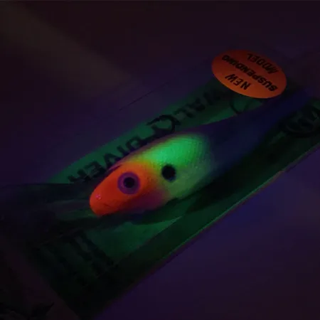 Cotton Cordell Wally Diver Vaappu, Rainbow Pink, 14g, Glow, #9303