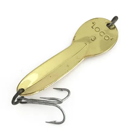 Glen Evans Loco 3 Lusikka, Gold, 17g, fasettihiottu, #9300