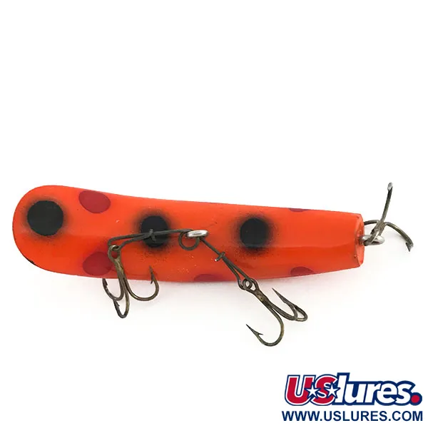 Yakima Bait FlatFish X5 Vaappu, Puna/Musta, 7g, Banaanimuoto, #9339