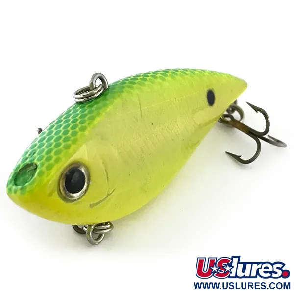 Renegade Pro Series Lipless Crankbait, Chartreuse, 14g, uppoava, #9344